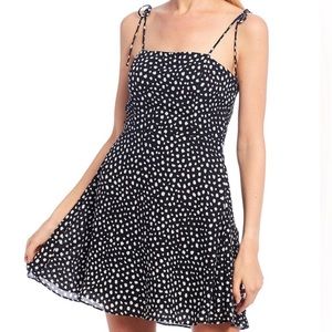 Dry Goods Lola Grace Spotted Black and White Mini Dress